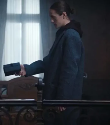 Wednesday 2022 Xavier Thorpe Gray Coat