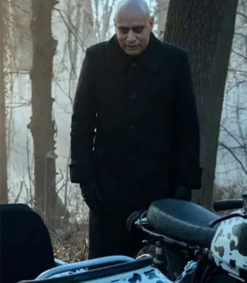 Wednesday Fred Armisen Black Coat