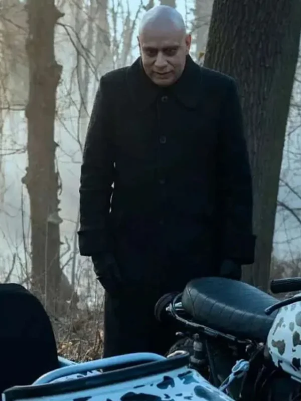 Wednesday Fred Armisen Black Coat