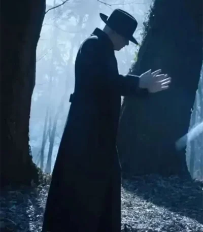 Wednesday Fred Armisen Black Coat
