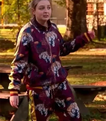 Welcome To Flatch S02 Holmes Tiger Print Tracksuit