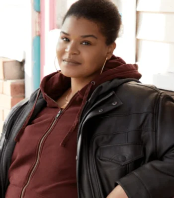 Welcome To Flatch S02 Krystal Smith Leather Jacket