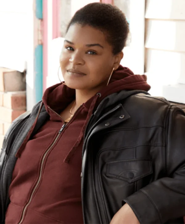 Welcome To Flatch S02 Krystal Smith Leather Jacket