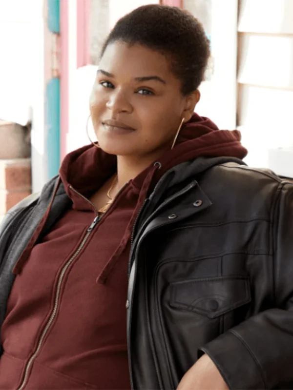 Welcome To Flatch S02 Krystal Smith Leather Jacket