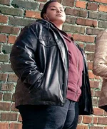 Welcome To Flatch S02 Krystal Smith Leather Jacket