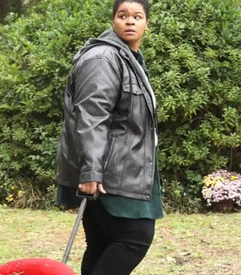 Welcome To Flatch S02 Krystal Smith Leather Jacket