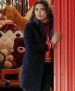 Welcome To Valentine Kathryn Davis Blue Wool Coat