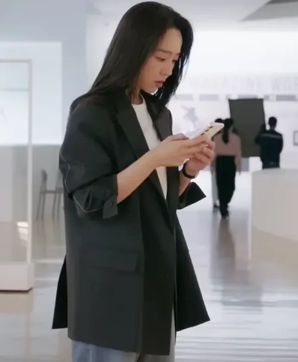 Cho Eun Hye Welcome to Samdalri 2023 Black Blazer