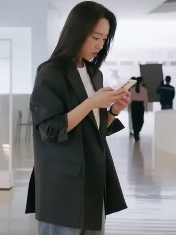 Cho Eun Hye Welcome to Samdalri 2023 Black Blazer