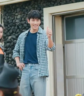 Cho Yong Pil Welcome to Samdalri 2023 Flannel Shirt