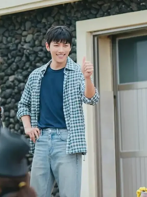 Cho Yong Pil Welcome to Samdalri 2023 Flannel Shirt