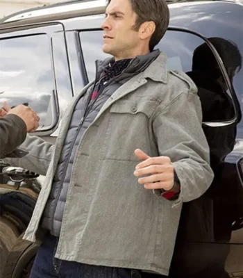 Wes Bentley Yellowstone S03 Jamie Dutton Grey Jacket