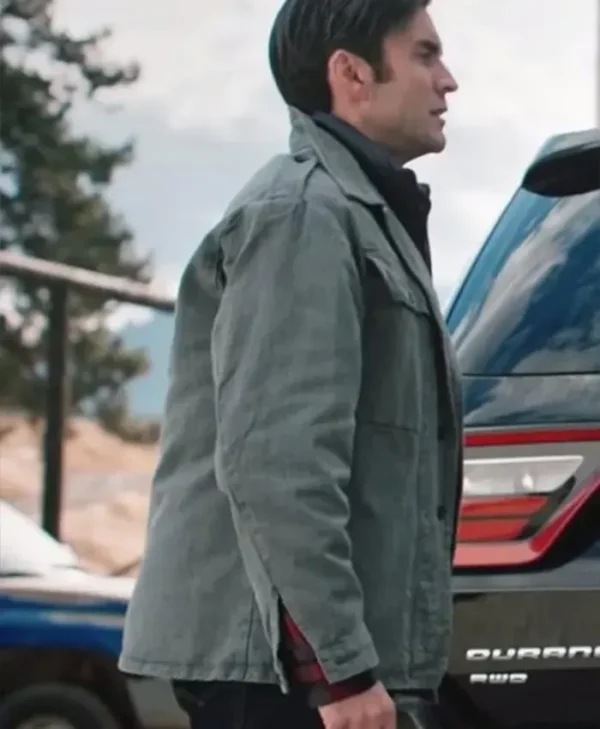Wes Bentley Yellowstone S03 Jamie Dutton Grey Jacket