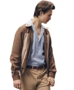 West Side Story Tony Shirt Style Brown Cotton Jacket