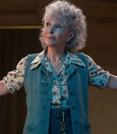 West Side Story Valentina Grey Wool-Blend Vest
