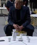 Westworld S03 Ash Navy Wool Coat