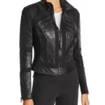 Westworld S03 Dolores Abernathy Black Leather Jacket