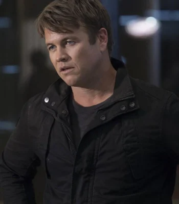 Westworld S3 Luke Hemsworth All Black Jacket