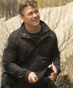 Westworld S3 Luke Hemsworth All Black Jacket