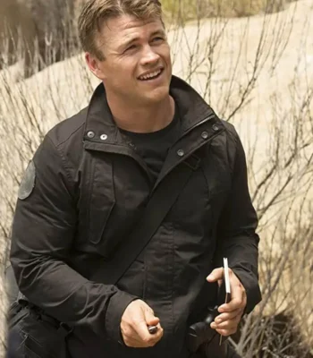 Westworld S3 Luke Hemsworth All Black Jacket