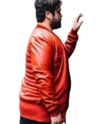 What We Do In The Shadows Harvey Guillén Red Bomber Jacket