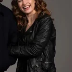 What’s Love Got To Do With It 2023 Lily James Black Jacket