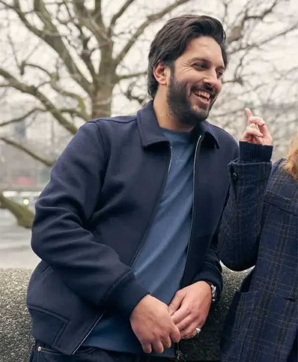 What’s Love Got to Do with It Shazad Latif Blue Jacket