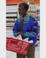 White Noise 2022 Murray Siskind Blue Puffer Jacket