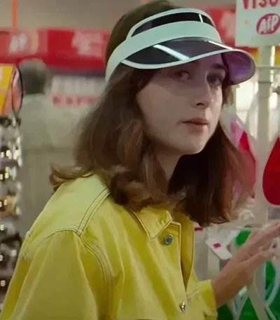 White Noise 2022 Raffey Cassidy Yellow Jacket