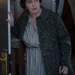 Why Women Kill Alma Fillcot Black Woolen Coat