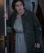 Why Women Kill Alma Fillcot Black Woolen Coat