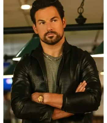 Wild Cards S03 Cole Ellis Leather Jacket