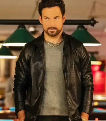 Wild Cards S03 Cole Ellis Leather Jacket