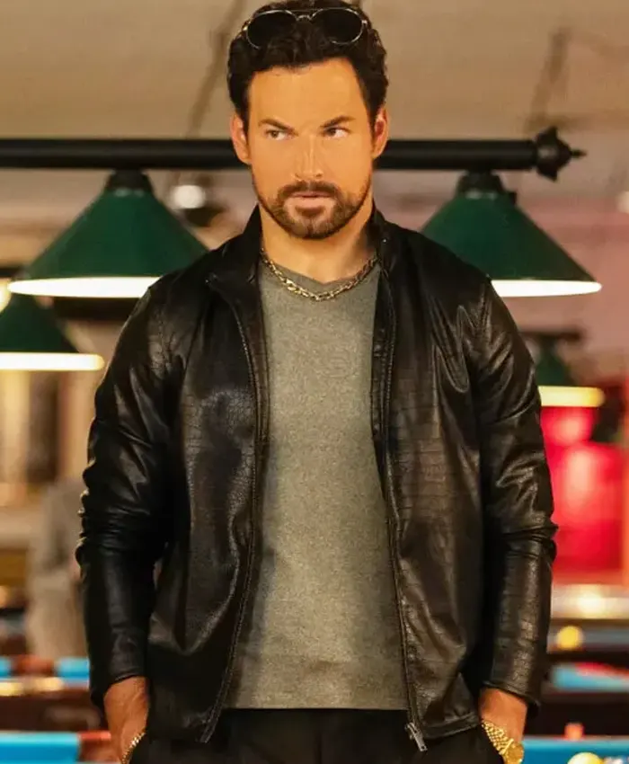 Wild Cards S03 Cole Ellis Leather Jacket Wild Cards S03 Cole Ellis Leather Jacket