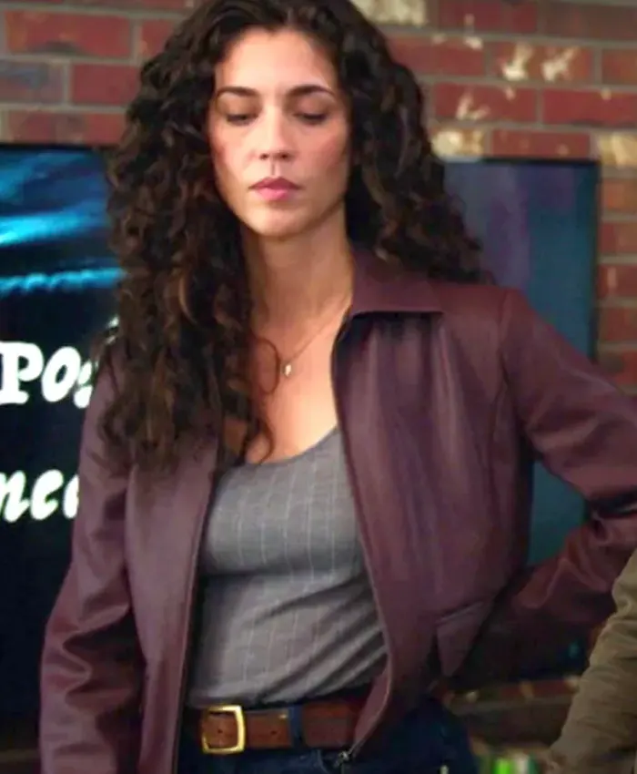 Wild Cards S03 Jessica Leather Jacket Wild Cards S03 Jessica Leather Jacket