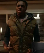 Will Trent 2023 Deion Smith Quilted Brown Vest