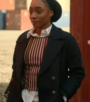 Will Trent 2023 Iantha Richardson Double Breasted Blazer
