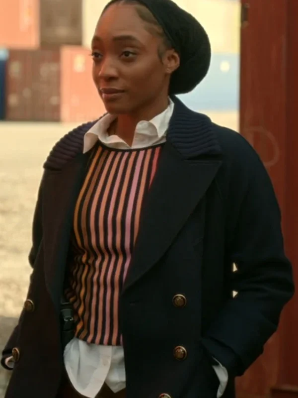 Will Trent 2023 Iantha Richardson Double Breasted Blazer