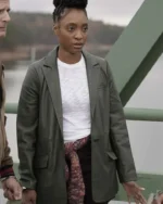 Will Trent Iantha Richardson Leather Blazer