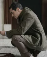 Will Trent S01 Ramón Rodríguez Green Cotton Coat