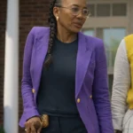 Will Trent S04 Amanda Wagner Purple Blazer