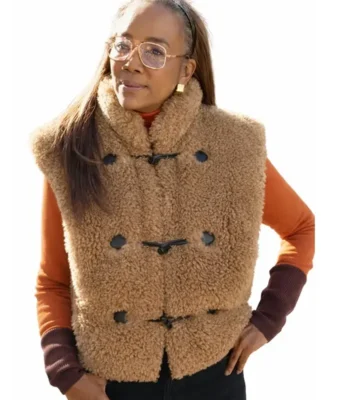 Will Trent S04 Amanda Wagner Sherpa Vest