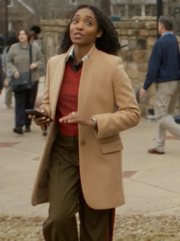 Will Trent S04 Faith Mitchell Brown Coat