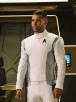 Wilson Cruz Star Trek Discovery White Cotton Jacket
