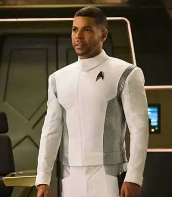 Wilson Cruz Star Trek Discovery White Cotton Jacket