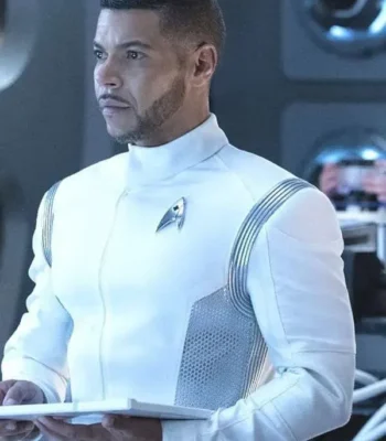 Wilson Cruz Star Trek Discovery White Cotton Jacket