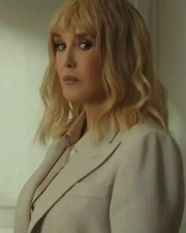 Wingwomen (Movie 2023) Isabelle Adjani White Blazer