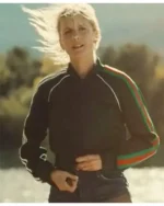 Wingwomen 2023 Mélanie Laurent Green Bomber Jacket