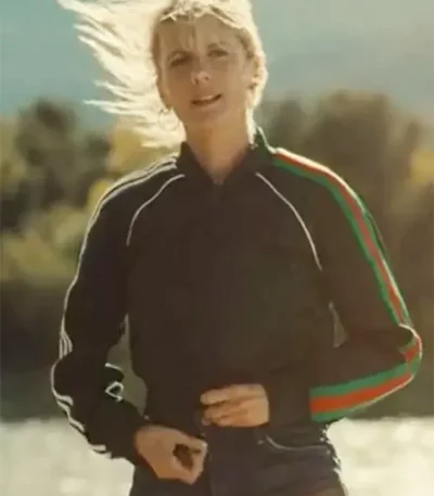 Wingwomen 2023 Mélanie Laurent Green Bomber Jacket