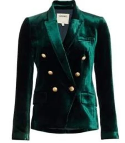 With Love S01 Gladys Delgado Green Blazer